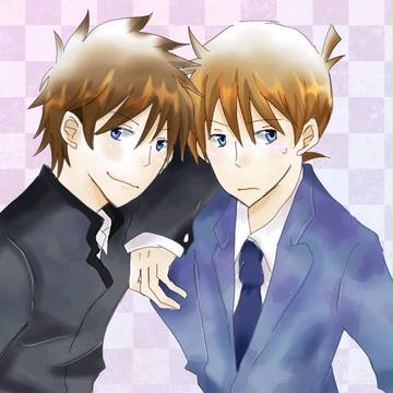 新一と快斗