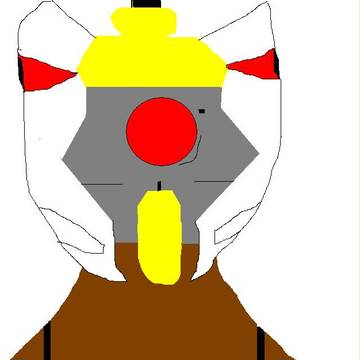 ちょっとひまでゼロ号機をペイントで描いてみた