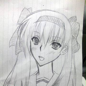 リボンツインテ