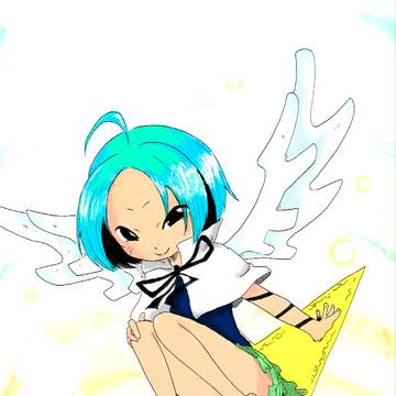 天使は星に乗っている。