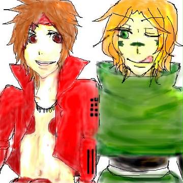 パソコン初描き　真田主従