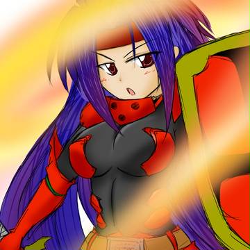 炎魔剣士♀