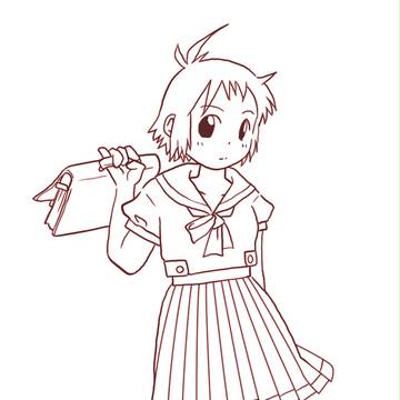 セーラー服の女の子001
