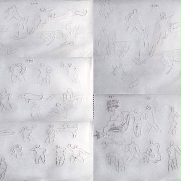 30秒ドローイング（５、６、７、８、９日目）