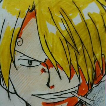 【描いてみた】ONE-PIECE　サンジ