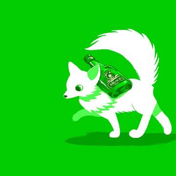 アブサンと狐