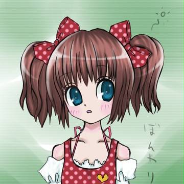 ぼんやりしてる女の子