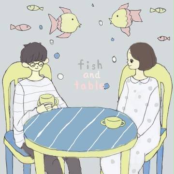 fish and table