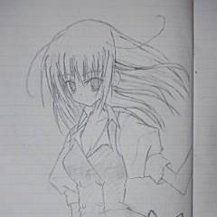 髪を下ろした深夏