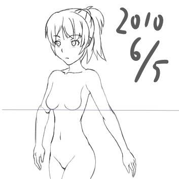 ６０のポーズでお題　２．歩く