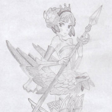 グウェンドリン[模写]