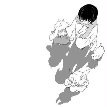 【APH漫画】本田さんがうさりすを拾ってからの話・後編