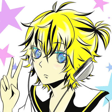 鏡音レン　書いてみた～