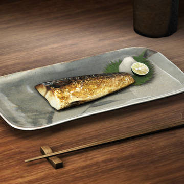 鯖の塩焼き