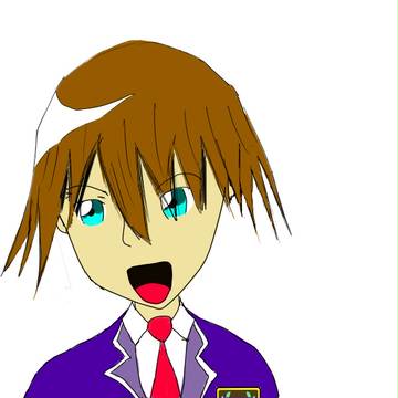 主人公描いてみた