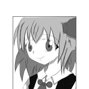 落書きルーミアwith初デジタル