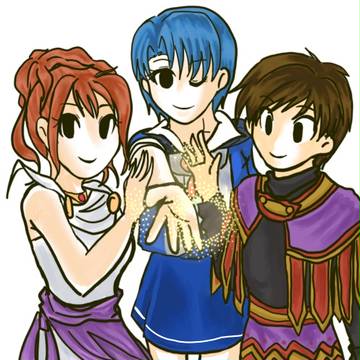 ３人