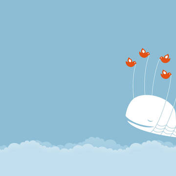 Twitterのクジラさん