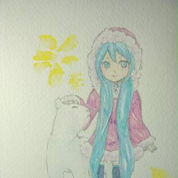 ミクとしろくま
