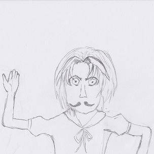野生のアリスが現れた