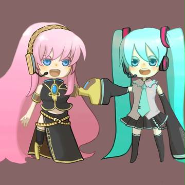 ルカとミク