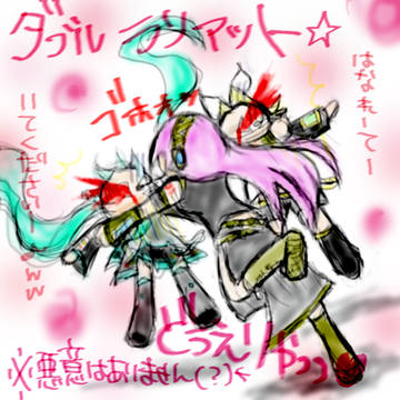 ダブルラリアット☆
