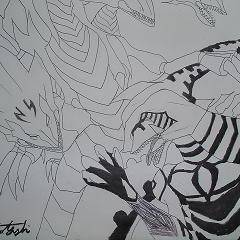 スカーレッド・ノヴァ・ドラゴン 落書きVer