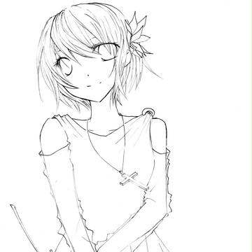 夏の日の少女