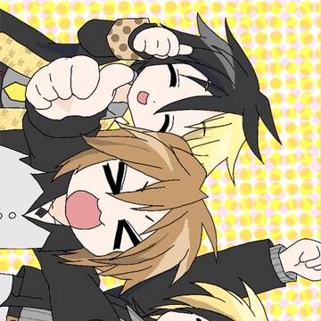 きん☆ばく待受け。