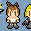 アシュレイ　シドニー 人形風ドット絵