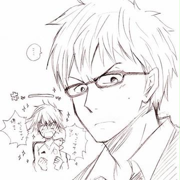 堺さんに眼鏡