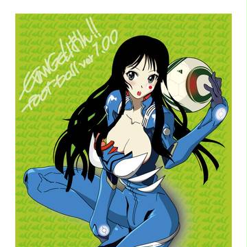 プラグスーツでサッカーで澪で…