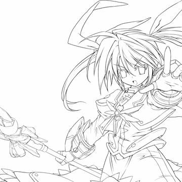 なのはさん線画