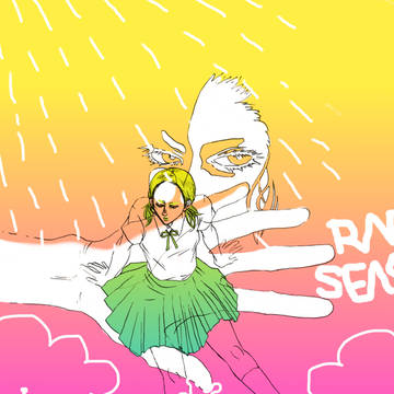 雨のなかの貴女