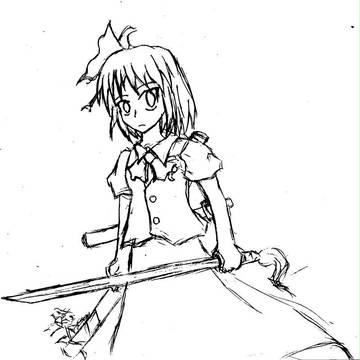 妖夢下書き