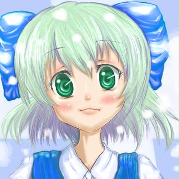 チルノ 塗ってみた