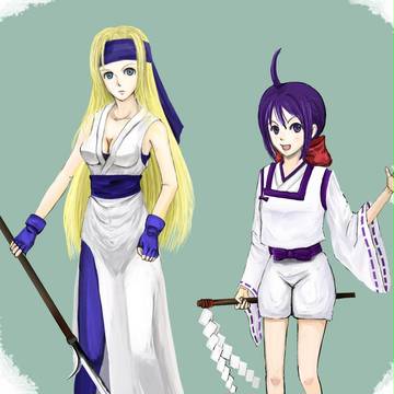 月華一幕女子