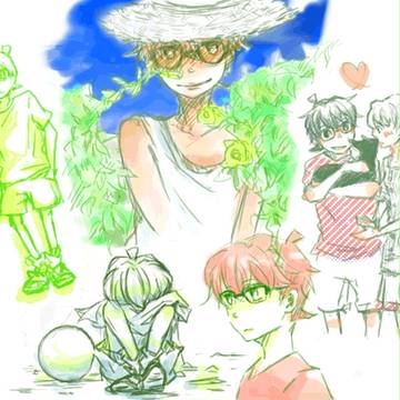 落書き・コナンくん