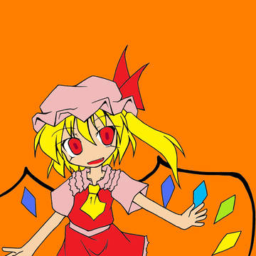 [塗ってみた] Flandre-Scarlet