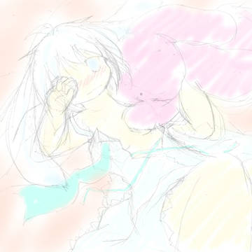 ゆくはしラフ絵