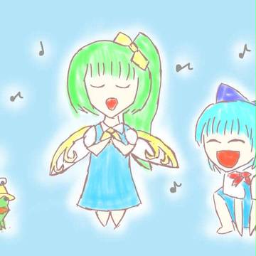 かえるの合唱？？