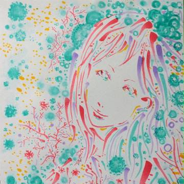 水と細胞の色彩