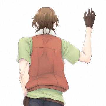 背中で語る
