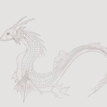 ドラゴン落書き