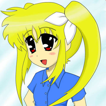 フェイトさんを描いてみた。