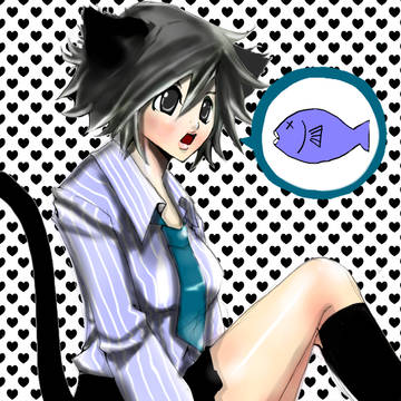 猫娘。