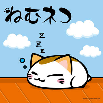 ねむネコ2010年1～3月POP