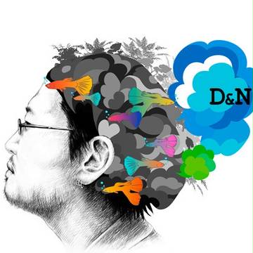 "D&N PLANNING 取締役"似顔絵アイコンイラスト