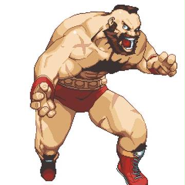 ドット絵 ザンギエフ