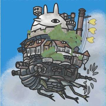 鼻兎の動く城
